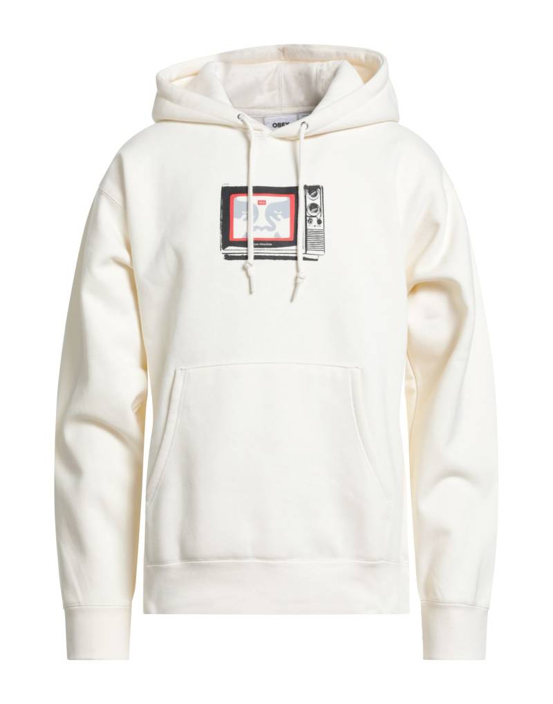 OBEY Sweatshirt Herren Elfenbein von OBEY