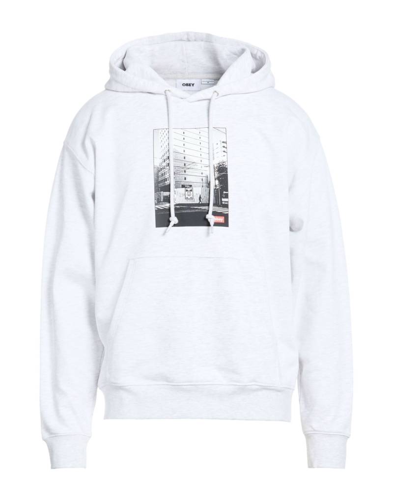OBEY Sweatshirt Herren Hellgrau von OBEY