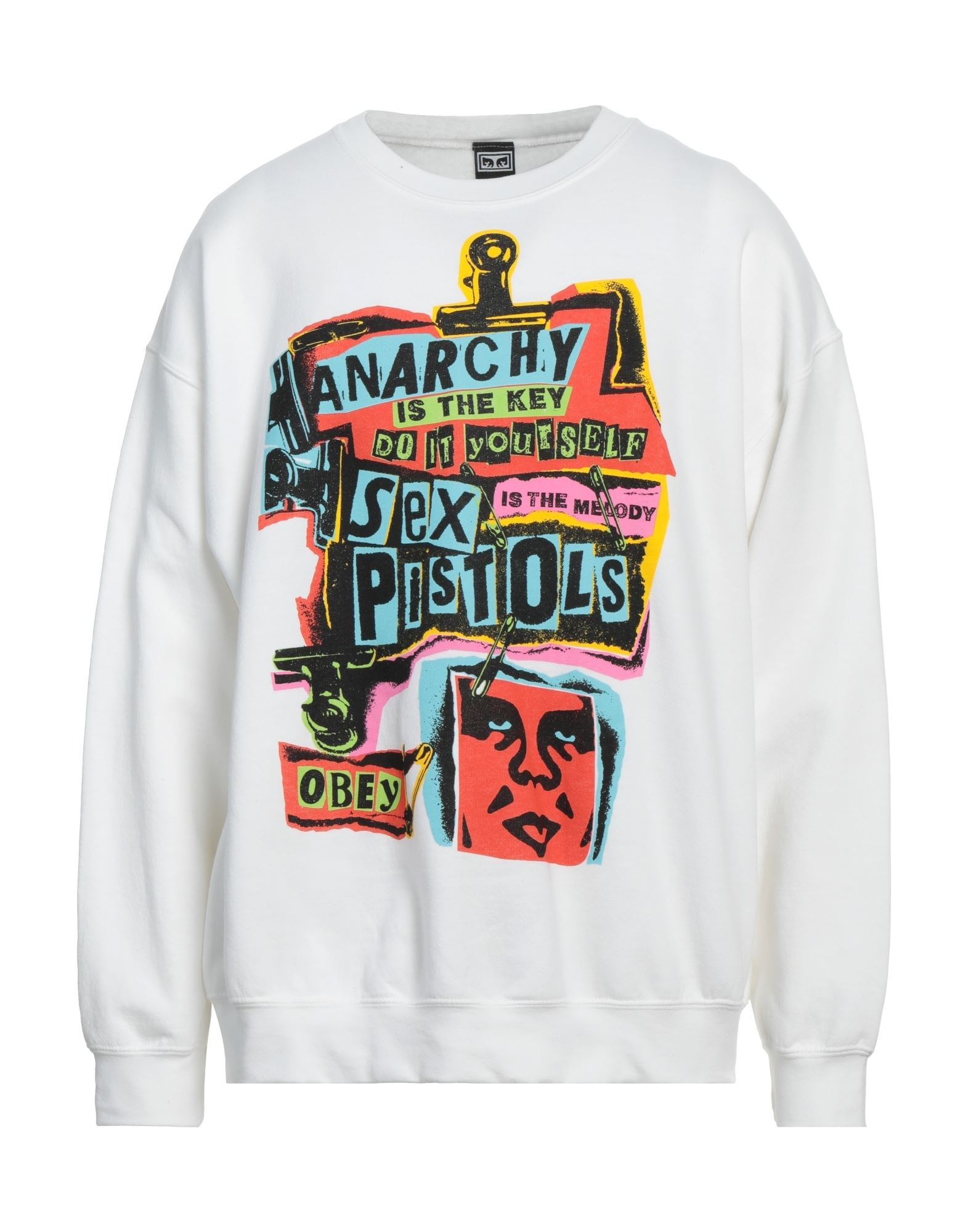 OBEY Sweatshirt Herren Off white von OBEY