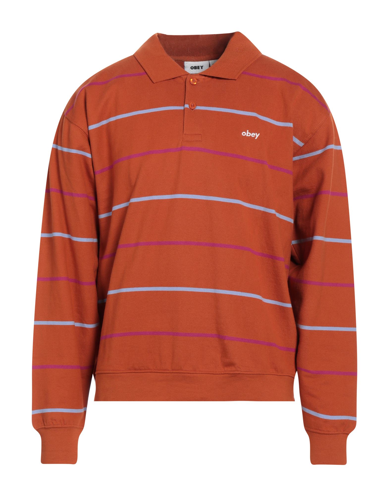 OBEY Sweatshirt Herren Rostrot von OBEY