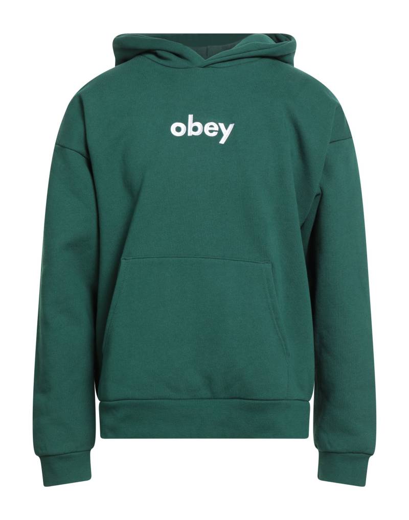 OBEY Sweatshirt Herren Smaragdgrün von OBEY