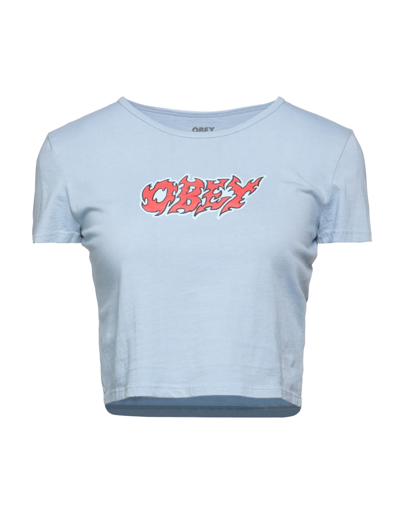 OBEY T-shirts Damen Hellblau von OBEY