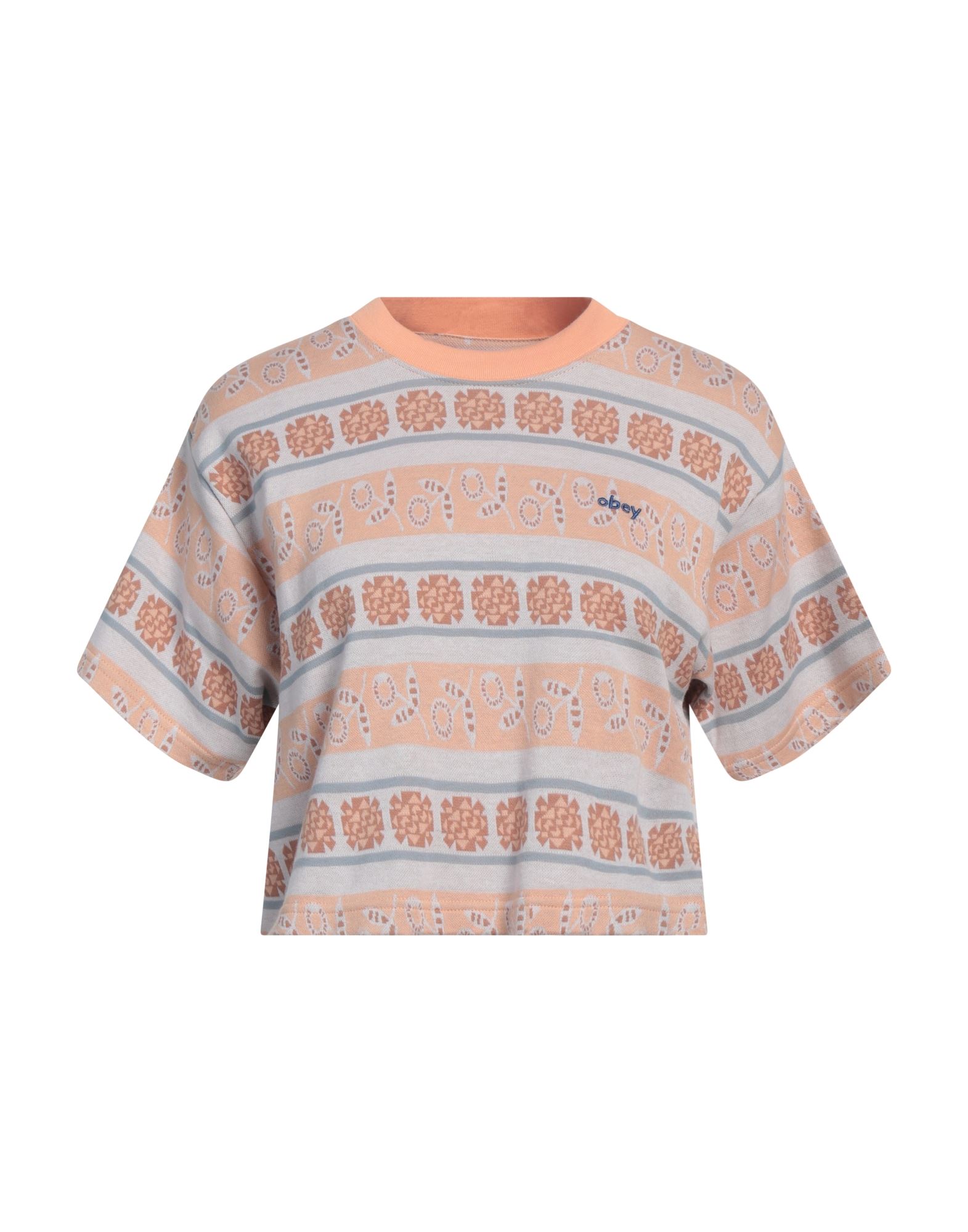 OBEY T-shirts Damen Pfirsich OBEY T-shirts Damen Pfirsich von OBEY