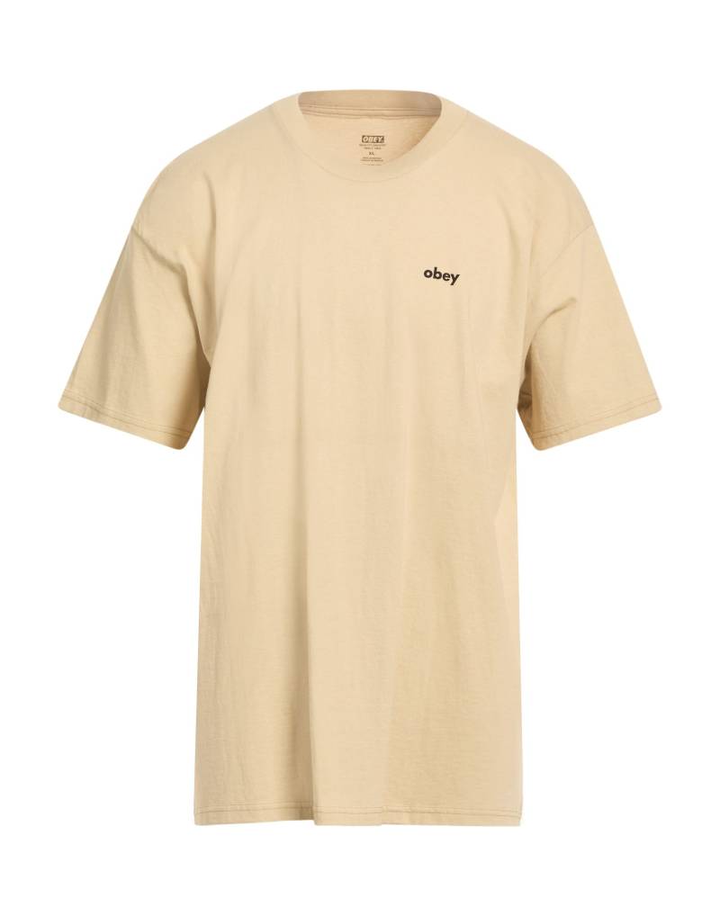 OBEY T-shirts Herren Beige von OBEY