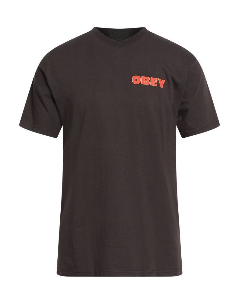 OBEY T-shirts Herren Braun von OBEY