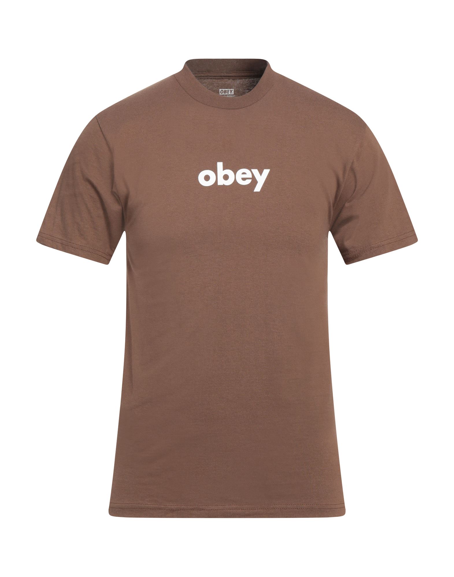 OBEY T-shirts Herren Braun von OBEY