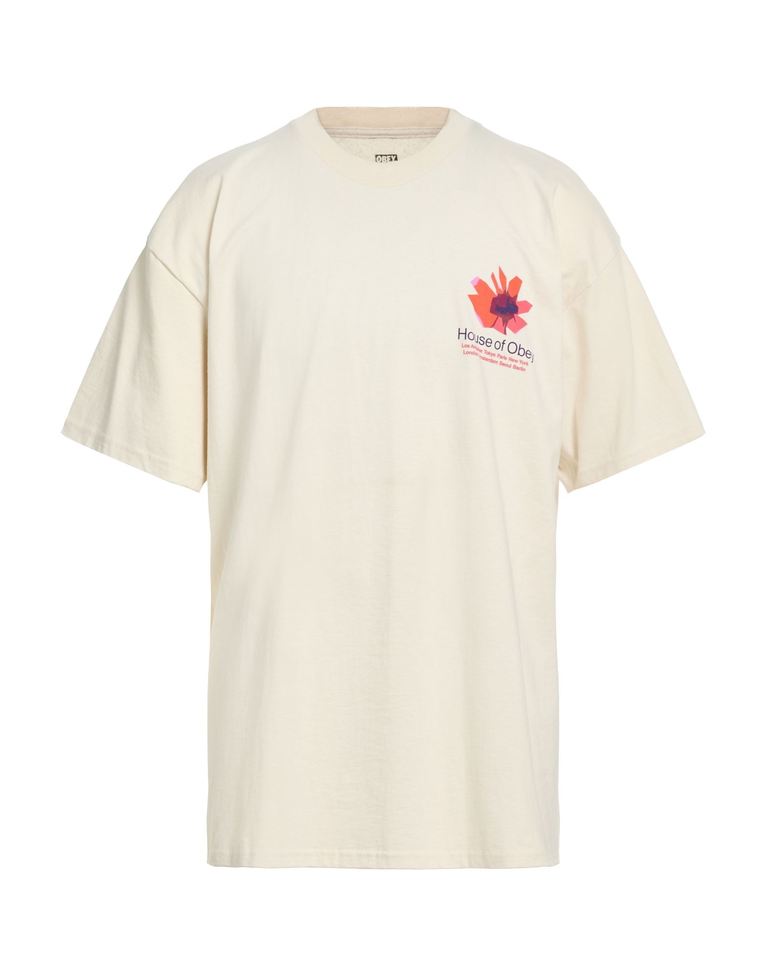 OBEY T-shirts Herren Cremeweiß von OBEY