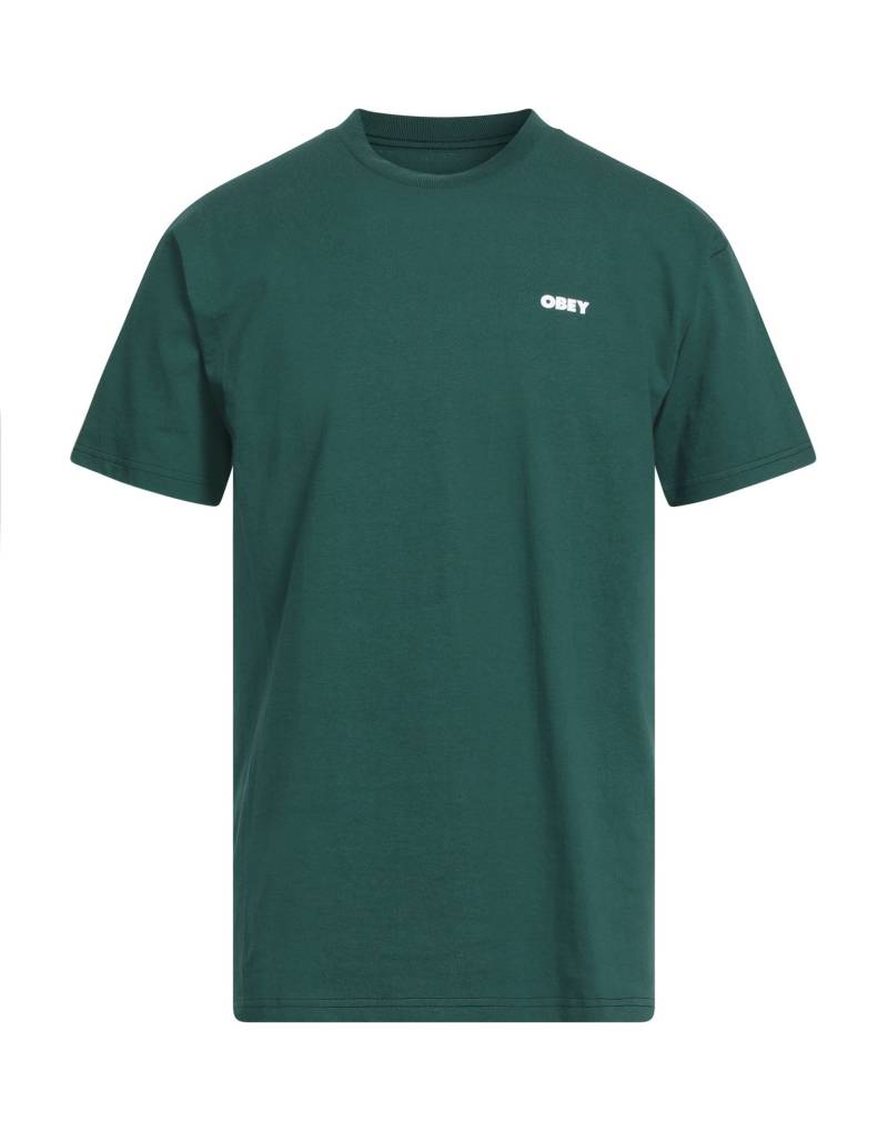 OBEY T-shirts Herren Dunkelgrün von OBEY