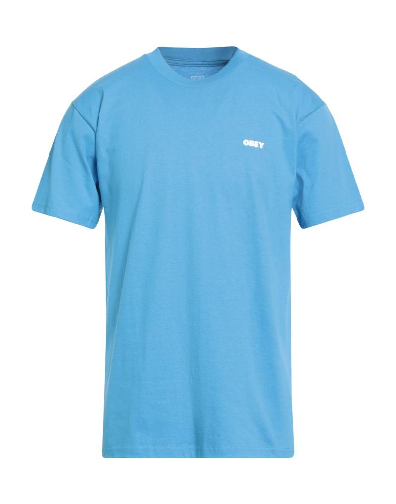 OBEY T-shirts Herren Hellblau von OBEY