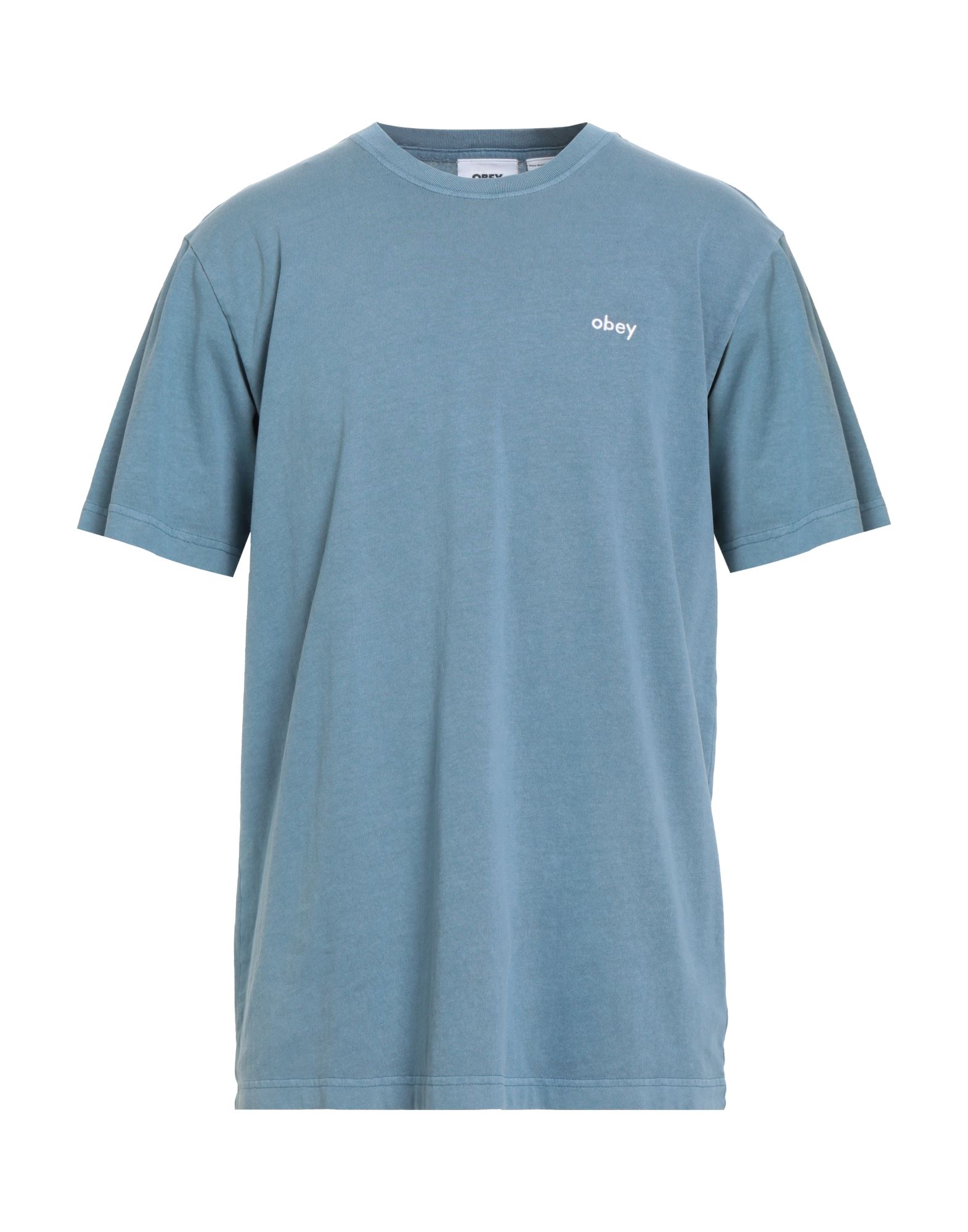 OBEY T-shirts Herren Taubenblau von OBEY