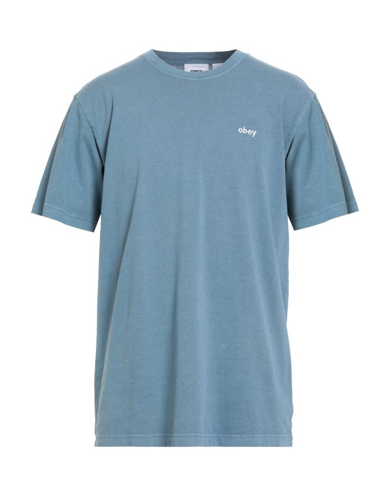 OBEY T-shirts Herren Taubenblau von OBEY