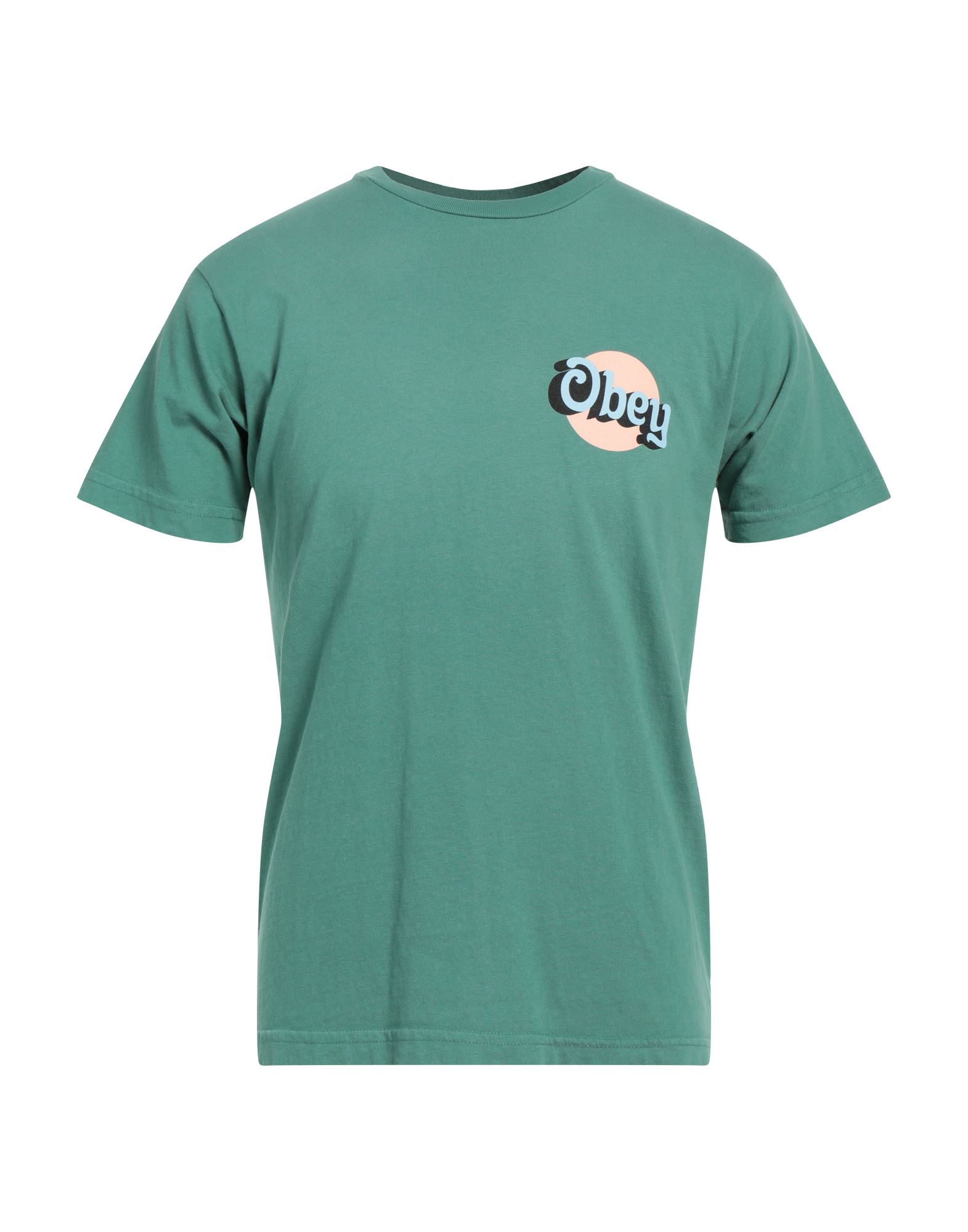 OBEY T-shirts Herren Vert Émeraude von OBEY