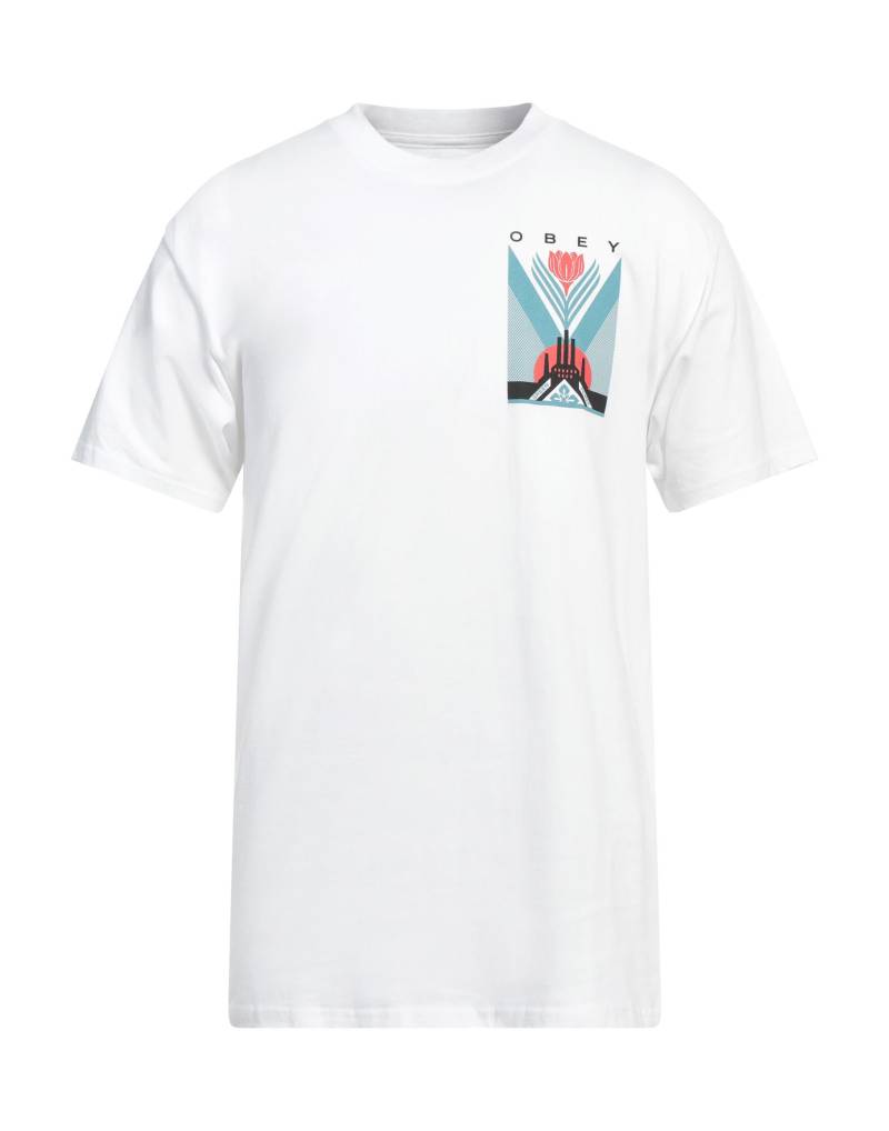 OBEY T-shirts Herren Weiß OBEY T-shirts Herren Weiß von OBEY
