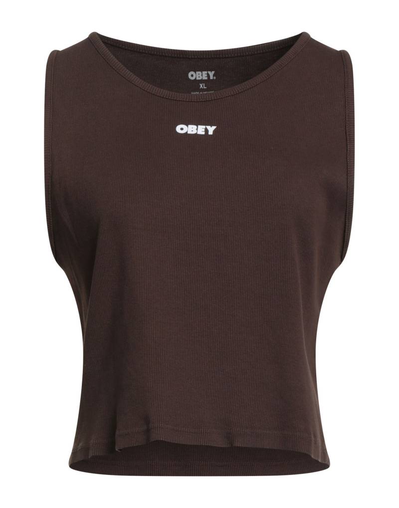 OBEY Tank Top Damen Schokobraun von OBEY