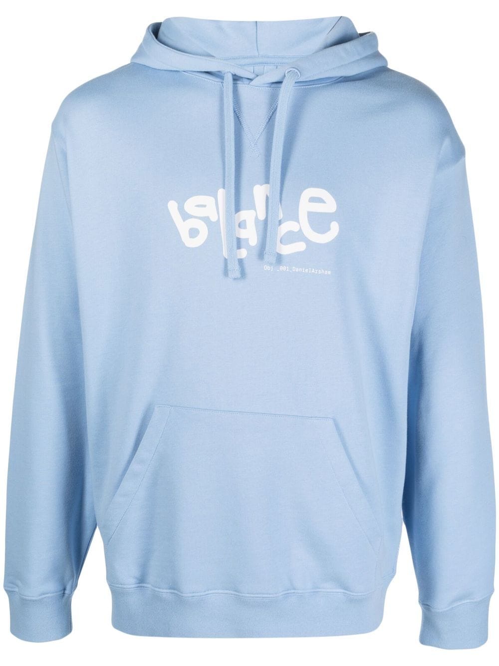 OBJECTS IV LIFE Hoodie mit "Balance"-Print - Blau von OBJECTS IV LIFE