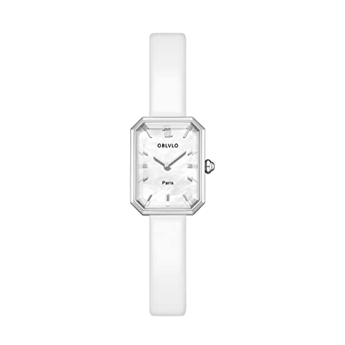 OBLVLO Fashion Quartz Watch for Women Stainless Steel Strap Luxury Waterproof Women Wristwatch (LW-YWW) von OBLVLO