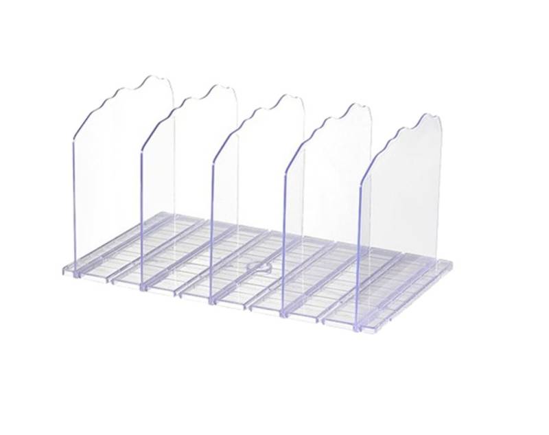 Auledio Taschenorganizer faltbare Aufbewahrungsbox Bücherregal-Organizer, Trennwände frei verstellbar, einfache Installation von Auledio