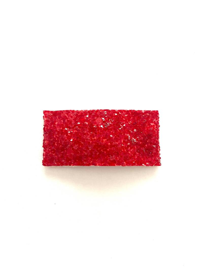 Rot, Glitter Snap Clip von OBTlove