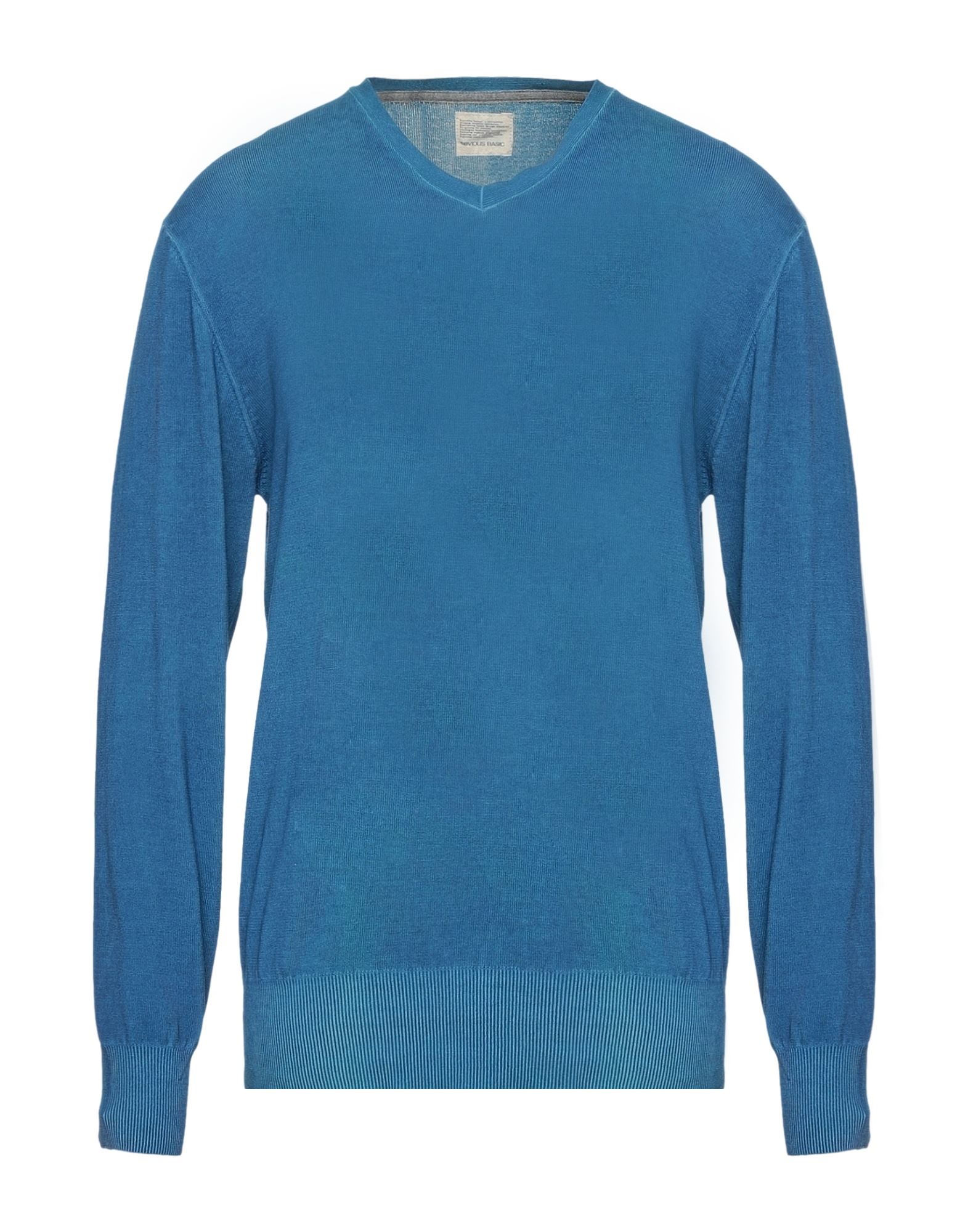 OBVIOUS BASIC Pullover Herren Blau von OBVIOUS BASIC