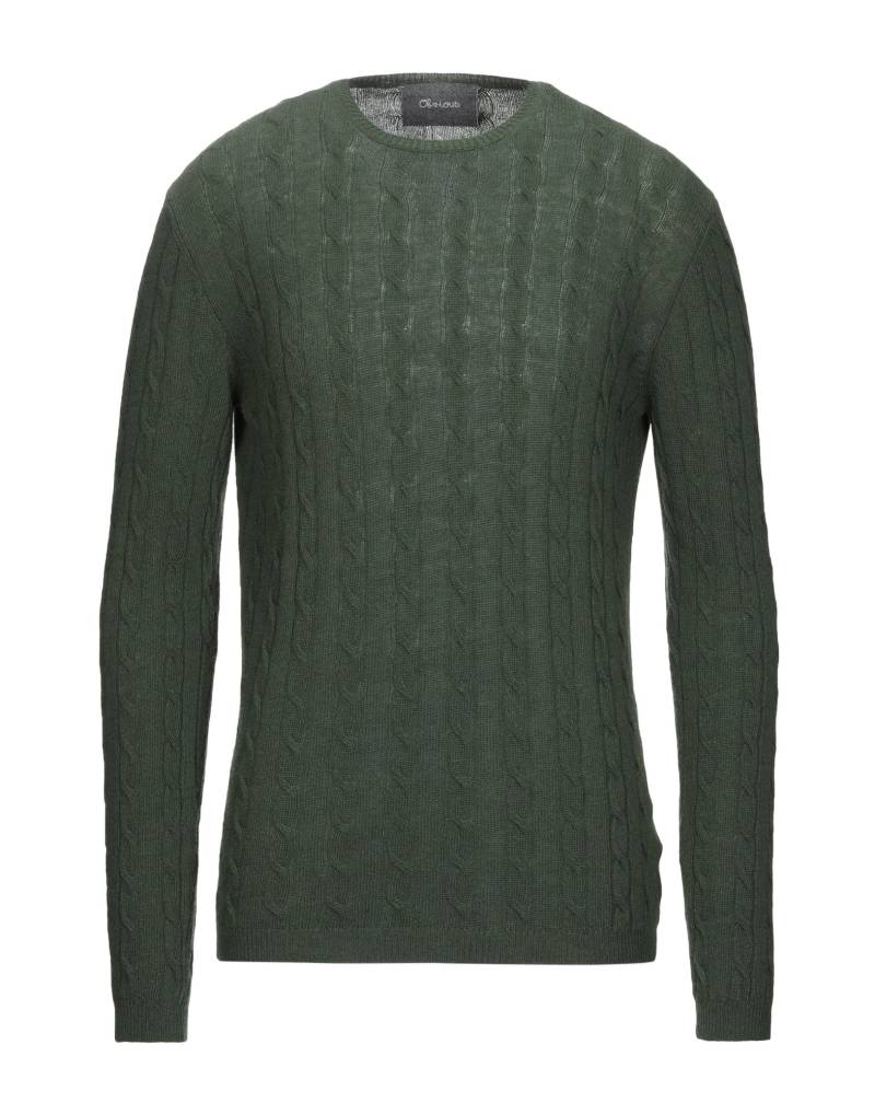 OBVIOUS BASIC Pullover Herren Militärgrün von OBVIOUS BASIC
