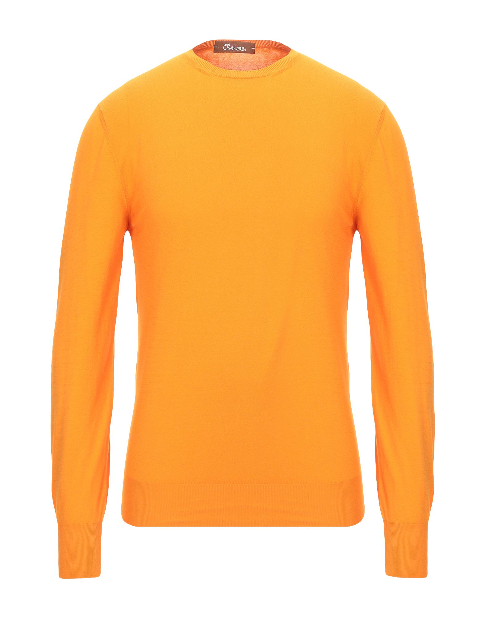 OBVIOUS BASIC Pullover Herren Orange von OBVIOUS BASIC