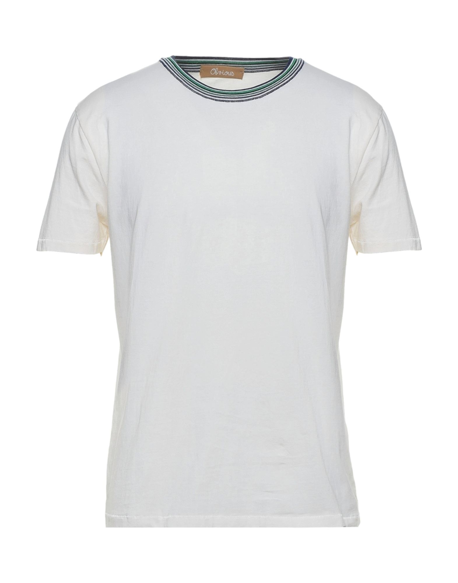 OBVIOUS BASIC T-shirts Herren Hellgelb von OBVIOUS BASIC