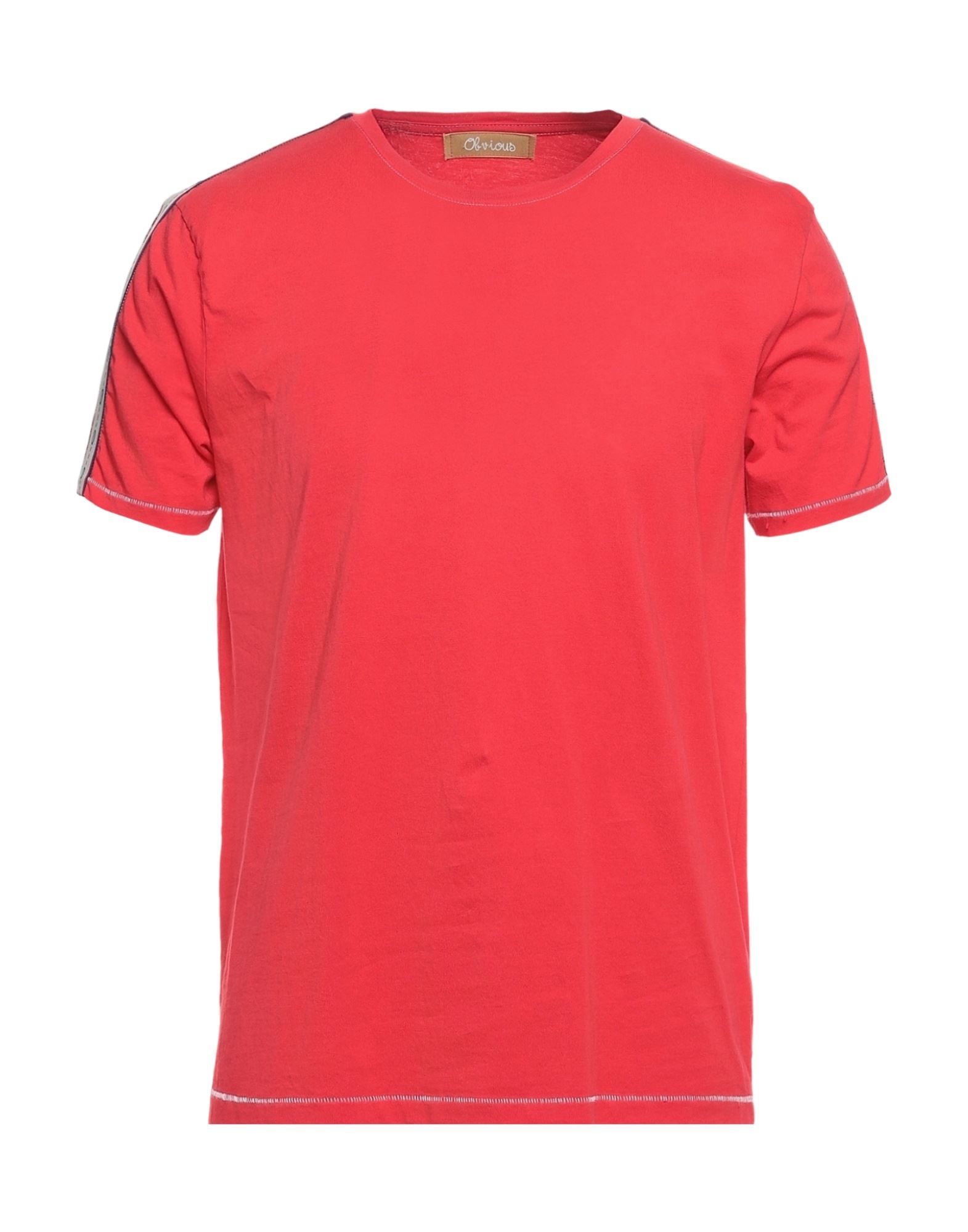 OBVIOUS BASIC T-shirts Herren Rot von OBVIOUS BASIC