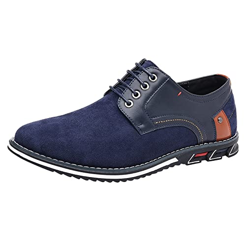 Anzugschuhe Herren Halbschuhe Wildleder Business Schuhe Modern Hochzeitsschuh Smokingschuhe Klassische Schnürhalbschuh Schnürschuhe Freizeitschuhe Loafers Businessschuhe Herrenschuhe Wanderschuhe von OBiQuzz