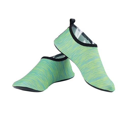 Badeschuhe Herren Barfuss Schuhe Damen Wasserschuhe Weiche Leichte Schwimmschuhe Aquaschuhe Strandschuhe Barefoot Shoes wasserdichte Schuhe Surfschuhe Slip On Breathable Wassersportschuhe Gr.36-44 von OBiQuzz