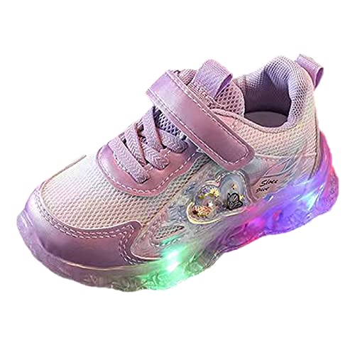 Kinder Schuhe Mädchen Blink Schuhe Turnschuhe Jungen Sportschuhe Laufschuhe Kinder Flache Schuhe Einzelne Schuhe Outdoor Kinderschuhe Freizeitschuhe Sportschuhe mit Klettverschluss von OBiQuzz