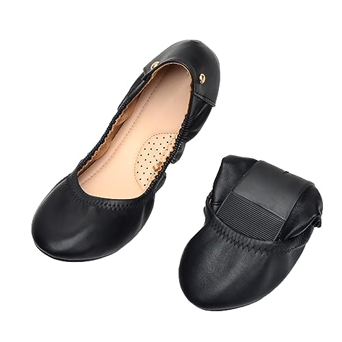 Loafer Damen Ballerinas Bequem Weich Flache Schuhe Ballett Kleid Schuhe Elegant Damenschuhe Ballerinaschuhe Party Hochzeitsschuhe Brautschuhe Mary Jane Halbschuhe Pumps Slip On Freizeitschuhe von OBiQuzz