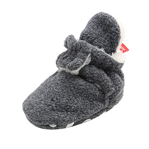 OBiQuzz Baby Soft Booties Schneestiefel Warmer Schuh Säuglingskleinkind Warming Prewalker First Walkers Soft Shoe Schuhe Jungs (A, 0-6 Months) von OBiQuzz