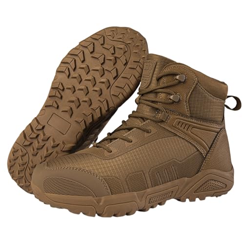 OBiQuzz Wanderschuhe Herren Winterschuhe Gefüttert Winterstiefel Wasserdicht Schneestiefel Winterboots Outdoor Wanderstiefel Trekking Schnürboots Schnürstiefeletten Thermostiefel Outdoorschuhe von OBiQuzz