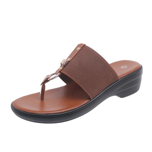 Pantoletten Damen Mit Fussbett : Plateau Zehentrenner Orthopädische Sandalen Offene Zehe Latschen Sommerschuhe Sommer Hausschuhe Flip Flops Rutschfeste Slipper Wedges Gartenschuhe Römersandalen von OBiQuzz