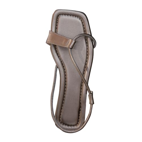 Sandalen Damen Sommer Bequem : Römersandalen Schnürsandale Riemchensandalen Flach Sandaletten Strand Schuhe Sommerschuhe Peep Toe Freizeitsandalen Damensandalen Outdoorsandalen Strandsandalen Gr.36-43 von OBiQuzz