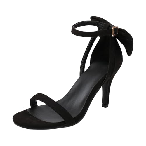 Sandaletten Damen Mit Absatz, Elegant Riemchensandalen High Heels Sexy Sandalen Slingback Pumps Peep Toe Stöckelschuhe Abendschuhe Mit Schleife Kleid Schuhe Hochzeit Sommersandalen Sandaletten Damen Mit Absatz, Elegant Riemchensandalen High Heels Sexy Sandalen Slingback Pumps Peep Toe Stöckelschuhe Abendschuhe Mit Schleife Kleid Schuhe Hochzeit Sommersandalen von OBiQuzz