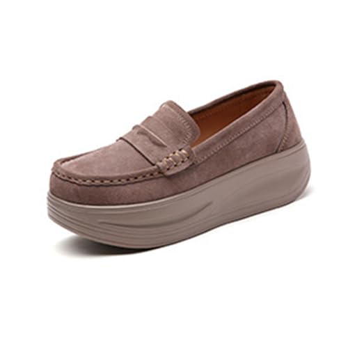 Slip On Loafer Bequeme Mokassins Slippers Plateau Niedrige Schuhe Halbschuhe Casual Flats Schuh Büro Wildleder Ballettschuhe Business-Schuhe Mit Dicker Sohle Boot Schuhe Arbeitsschuhe Freizeitschuhe Slip On Loafer Bequeme Mokassins Slippers Plateau Niedrige Schuhe Halbschuhe Casual Flats Schuh Büro Wildleder Ballettschuhe Business-Schuhe Mit Dicker Sohle Boot Schuhe Arbeitsschuhe Freizeitschuhe von OBiQuzz