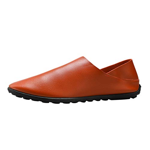 Slipper & Mokassins Für Herren - Lederschuhe Pu Leder Halbschuhe Bequem Loafers Schuhe Flach Slip On Bootschuhe Business Schuhe Wanderschuhe Arbeitsschuhe Freizeitschuhe Männer Herrenschuhe Gr.39-44 von OBiQuzz