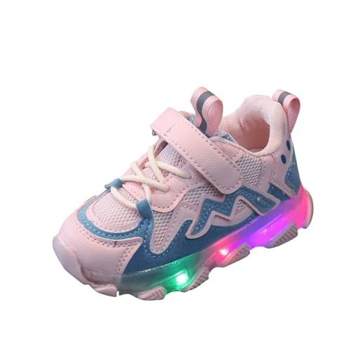 Sneaker Mädchen 30 : Mesh Atmungsaktive Turnschuhe Jungen 30 Bequem Rutschfest Laufschuhe Leicht Hallenschuhe Outdoor Kinderschuhe Tennisschuhe Joggingschuhe Running Schuhe Walkingschuhe Gr 21-30 von OBiQuzz