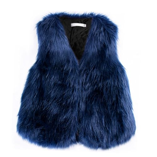 Womens 'Winter Warm Faux Pelz Weste Mantel Jacke Fellweste Damen Pelzweste Kunstfell Weste Kunstpelz Weste Plüschweste Fleeceweste Ärmellos Winterjacke Winterweste Kurzweste Fell Herbst Mantel Jacke von OBiQuzz