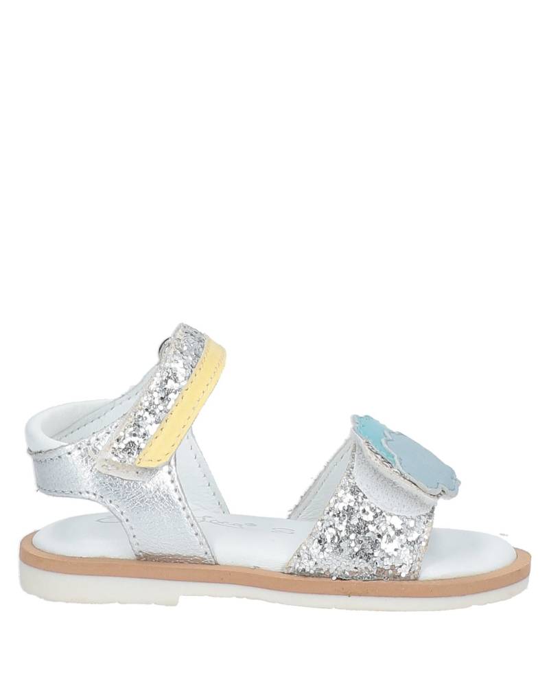 OCA-LOCA Sandale Kinder Silber von OCA-LOCA