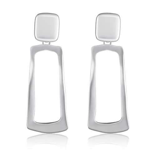 OCCFAE Damen Statement Clip On Ohrringe Hypoallergen Leichte Clip Ohrringe, Zink, Kein Edelstein von OCCFAE
