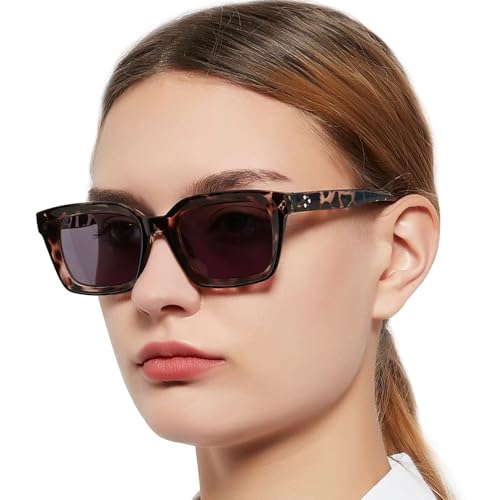 OCCI CHIARI Sun Reading Glasses 2.0 for Women, Stylish Outdoor Glasses Block U V400, Women's Sunglasses Spring Hinge (Brown Tortoise,200) von OCCI CHIARI
