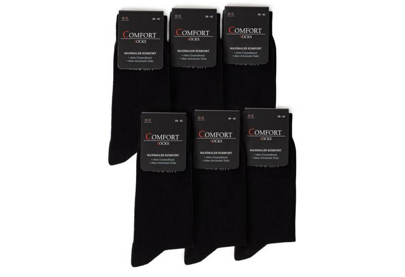 OCCULTO Basicsocken Herren Komfortsocken 6er Pack (6-Paar) von OCCULTO