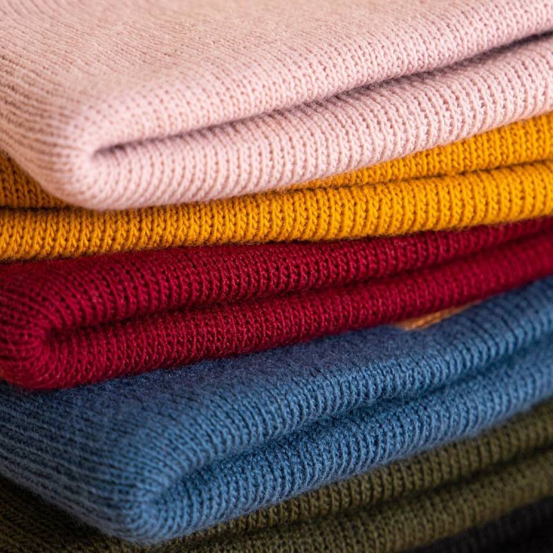 OCCULTO Beanie Leatherpatch Winter Mütze Beanie (Black Label) von OCCULTO