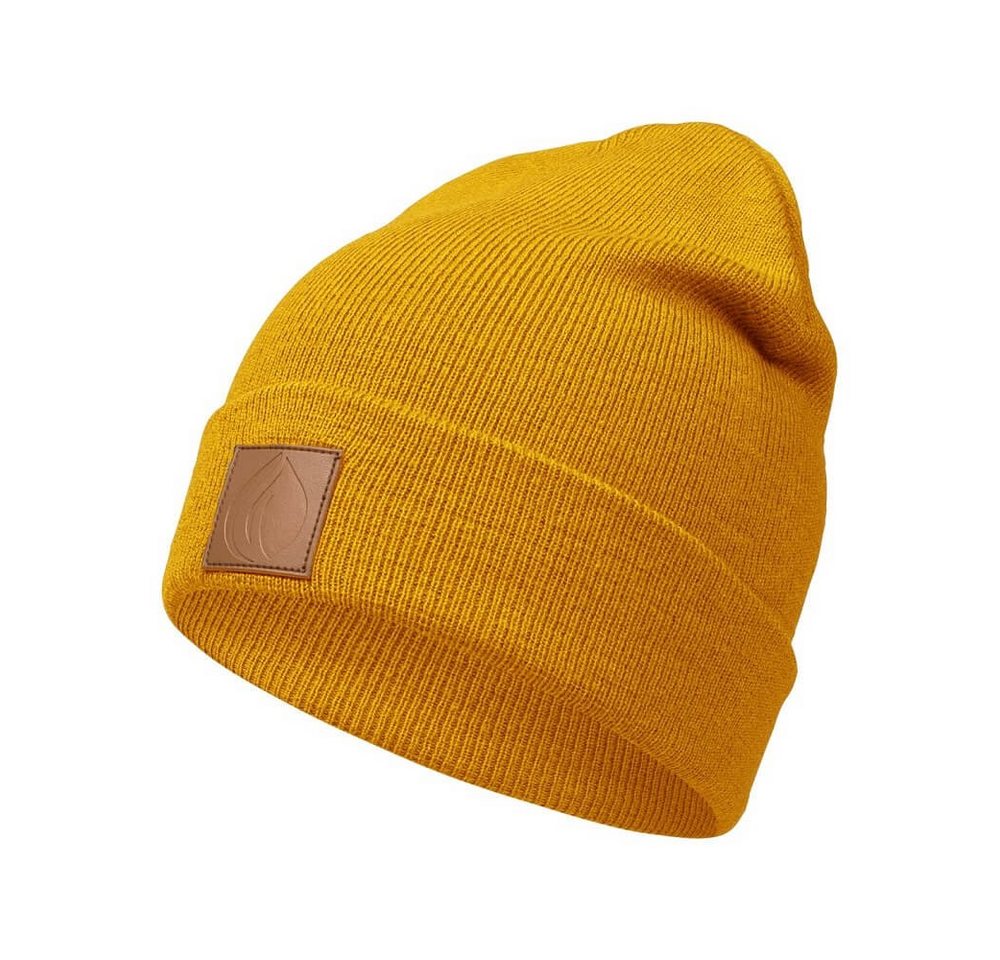 OCCULTO Beanie Leatherpatch Winter Mütze Beanie (Brown Label) von OCCULTO