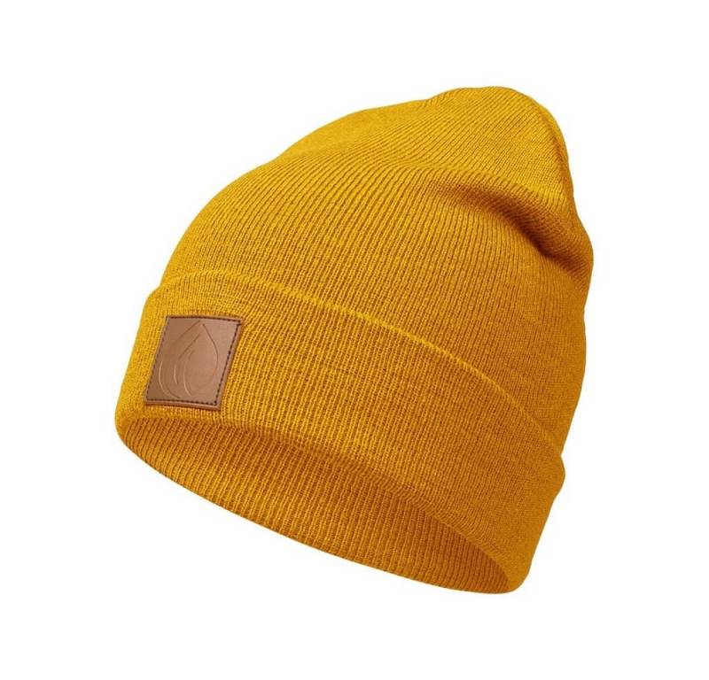 OCCULTO Beanie Leatherpatch Winter Mütze Beanie (Brown Label) von OCCULTO