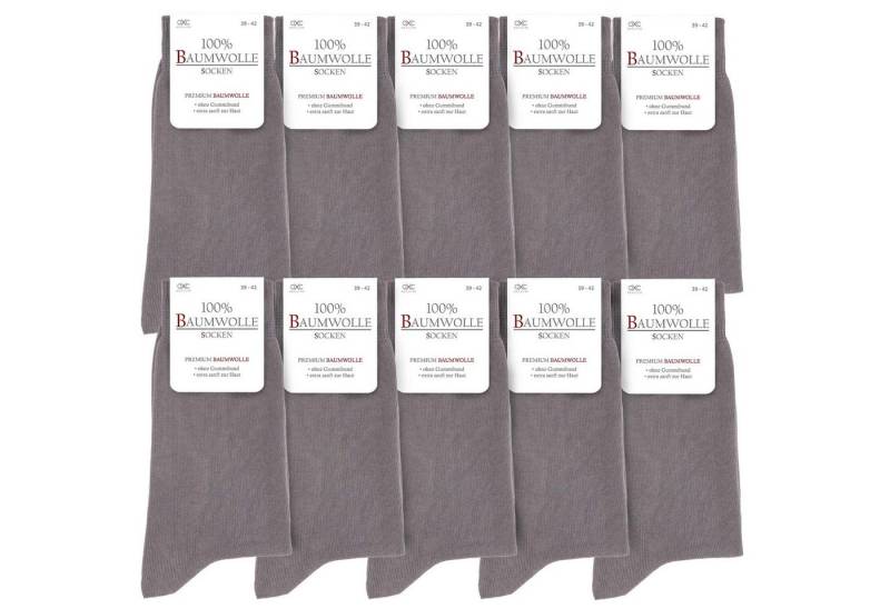 OCCULTO Businesssocken Occulto Herren 100% Baumwollsocken 10-20er Pack (Modell: Ingo) (10-Paar) von OCCULTO