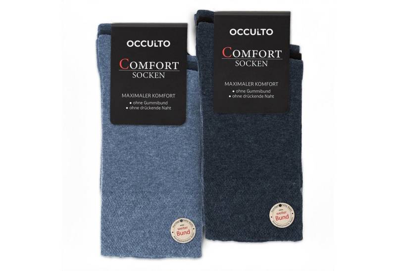 OCCULTO Businesssocken Herren Komfort Socken 10er Pack (Modell: Philipp) (10-Paar) von OCCULTO