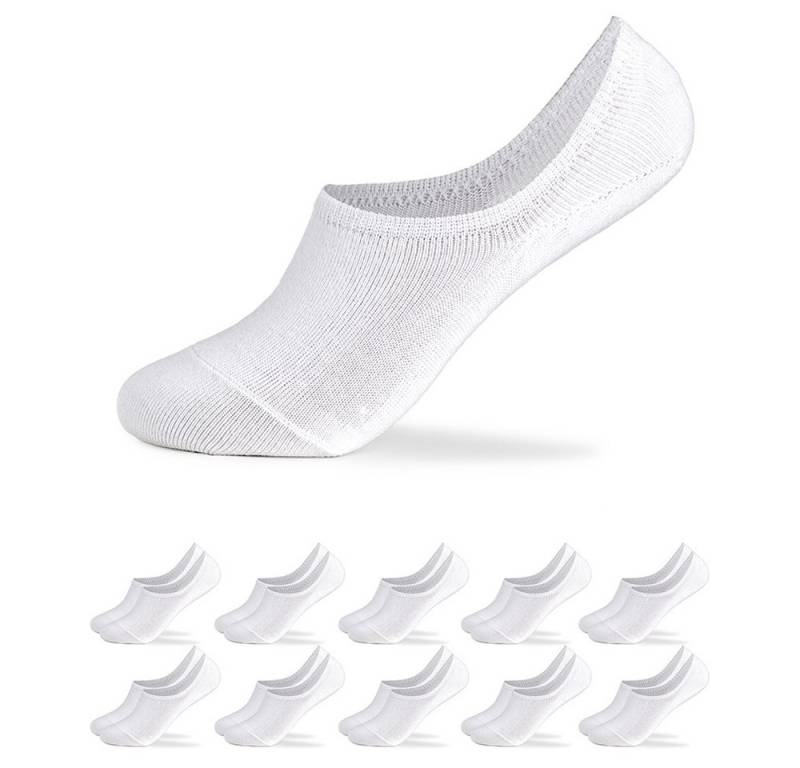 OCCULTO Füßlinge Damen Füsslinge 10er Pack (Modell: Susi) (10-Paar) von OCCULTO